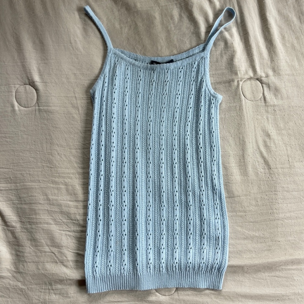 Brandy Melville Eyelet Tank Top